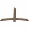Ekena Millwork Bellingham Smooth Timber Gable Bracket, Douglas Fir, 60"W x 38"H x 1 1/2"D x 5 1/2"F, 15/12 Pitch GBW060X38X0206BEL00SDF - alternate 2
